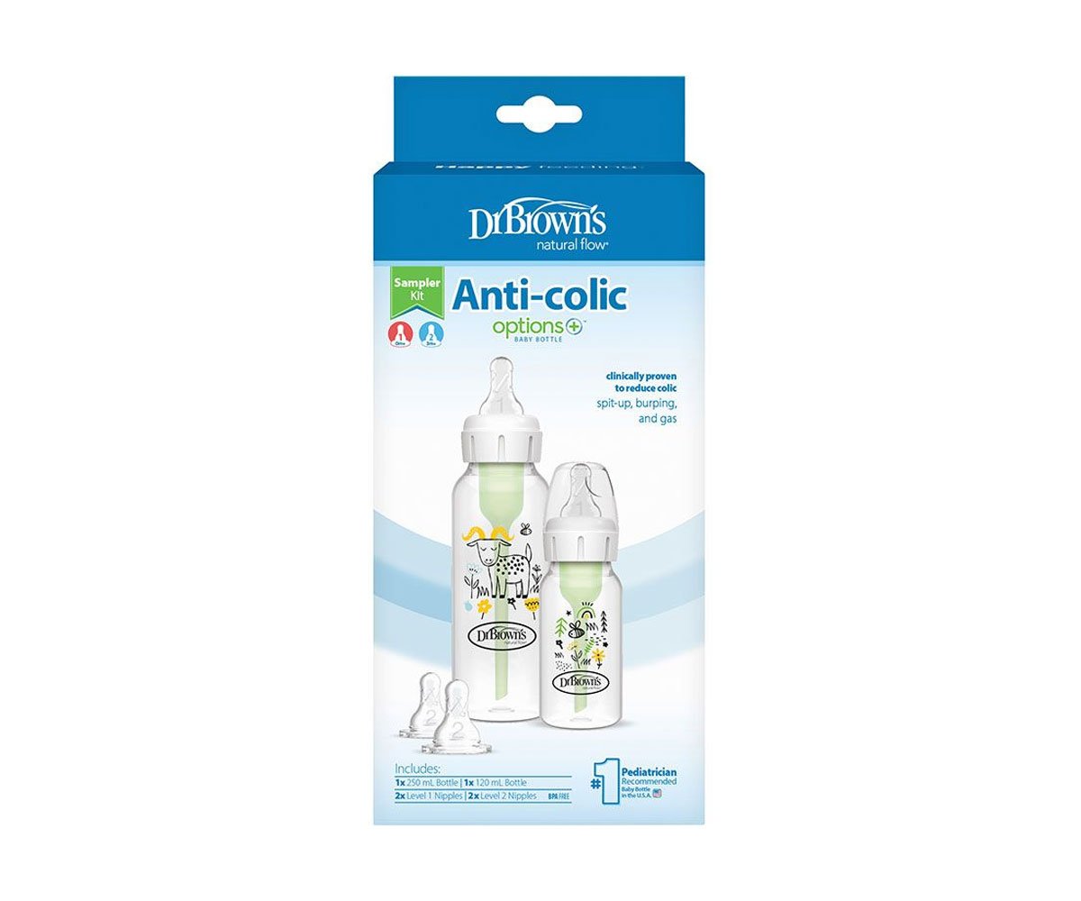 Dr. Browns комплект шишета NN 0+ м Natural Flow