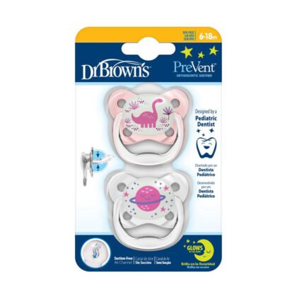 Dr. Browns-Залъгалка 2 етап светеща 6 м+ 2 бр. розова
