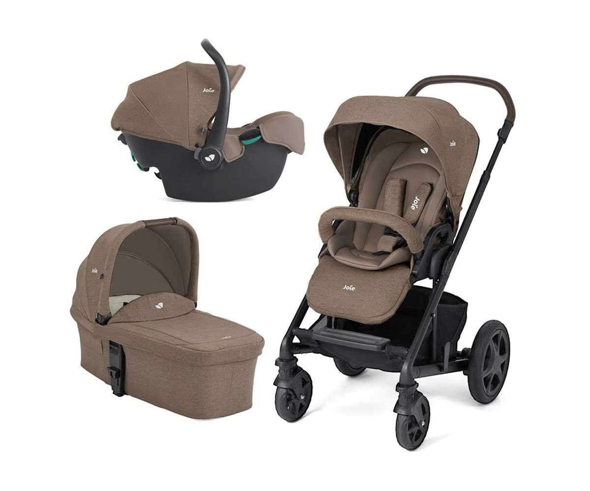 Joie комбинирана количка 3в1 Chrome DLX Toffee