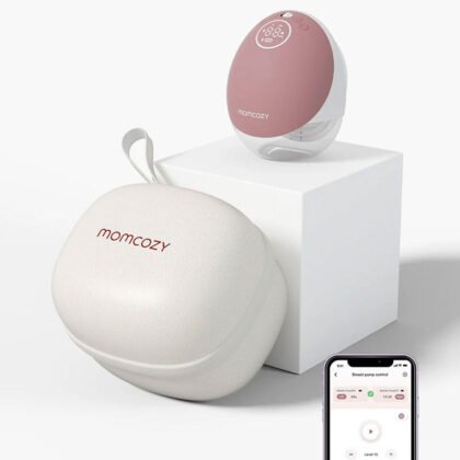 Momcozy-Електрическа помпа M9 Hands-free BP223 Червен