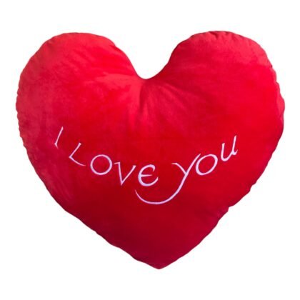 Плюшено сърце I Love you, червено, 65 см