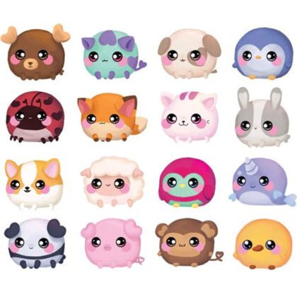 Бавно растящи плюшени играчки Squeezamals 10см.