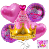 Комплект балони Happy Birthday Princess