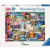 Ravensburger - Пъзел 500 ел. - Пътувания по света