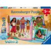 Ravensburger - Пъзел 3х49ел. - Дисни Ваяна 2