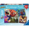 Ravensburger - Пъзел 3х49 ел. - Спайдърмен