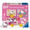 Ravensburger - Пъзел 4-в-1 12/16/20/24 ел. - Хелоу Кити