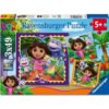 Ravensburger - Пъзел 3х49 ел. - Дора Изследователката