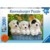 Ravensburger - Пъзел 200 ел. Пухкави кученца