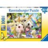 Ravensburger - Пъзел 100 ел. - XXL - Бъди щастлив!, Забавни еднорози