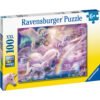 Ravensburger - Пъзел 100 ел. - XXL - Пегас еднорог