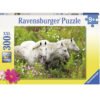 Ravensburger - Пъзел 300 ел. - XXL - Бели коне