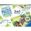 Ravensburger - Пъзел 3в1 органайзер за пъзели, зелен