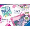 Ravensburger - Органайзер за пъзели 3в1 , розов