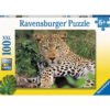 Ravensburger - Пъзел 100 ел. XXL - Леопард