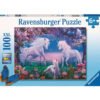 Ravensburger - Пъзел 100 ел. XXL - Очарователни еднорози