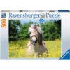 Ravensburger - Пъзел 500 ел. - Бял кон