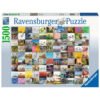 Ravensburger - Пъзел 1500 ел. - Велосипеди