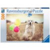 Ravensburger - Пъзел 500 ел. - Щастлив ретривър