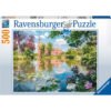 Ravensburger - Пъзел 500 ел. - Приказен замък Москва