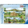 Ravensburger - Пъзел 500 ел. - Бягство до езерото