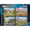 Ravensburger - Пъзел Happy Days 4х500 ел. - Кралски резиденции