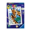 Ravensburger - Рисувателна галерия - Сладки жирафи