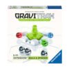 Ravensburger - Настолна игра GraviTrax - Допълнение Топки и въртележка