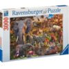 Ravensburger - Пъзел 3000 ел. - Животни в Африка