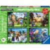 Ravensburger - Пъзел 4х100 ел. - Minecraft