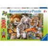 Ravensburger - Пъзел 200 ел. - XXL - Спящи диви животни