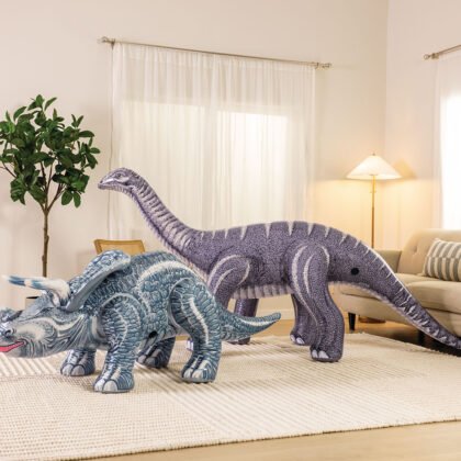 INTEX – Надуваема играчка Динозавър Jurassic Dino Pals, 109 х 76 х 147 см