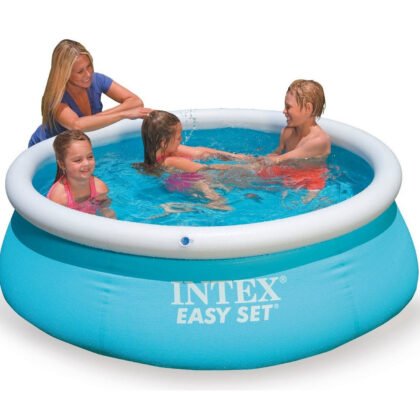 INTEX – Надуваем басейн Easy Set, 183 х 51 см