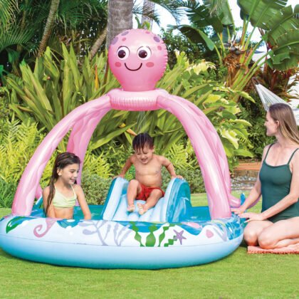 Intex-Надуваем център за игра Октопод, 234х183х150 см