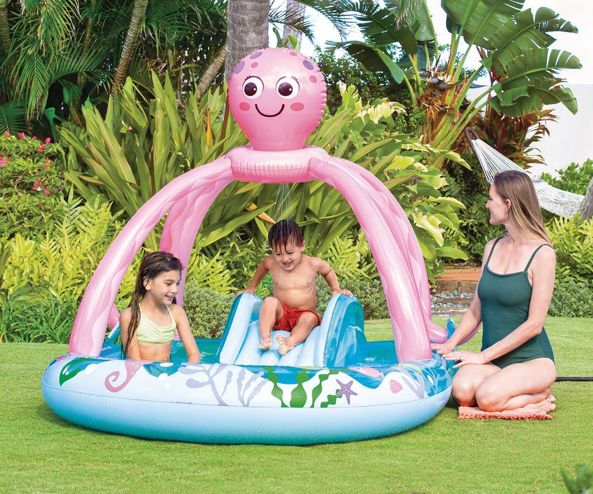 Intex-Надуваем център за игра Октопод, 234х183х150 см