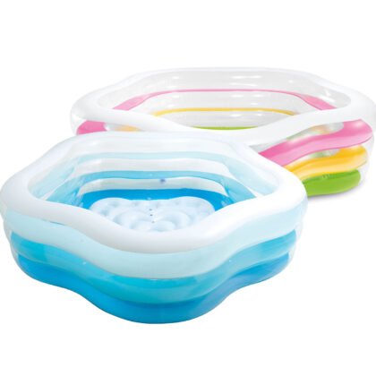 Intex-Детски надуваем басейн Summer Colors, 185х180х53 см