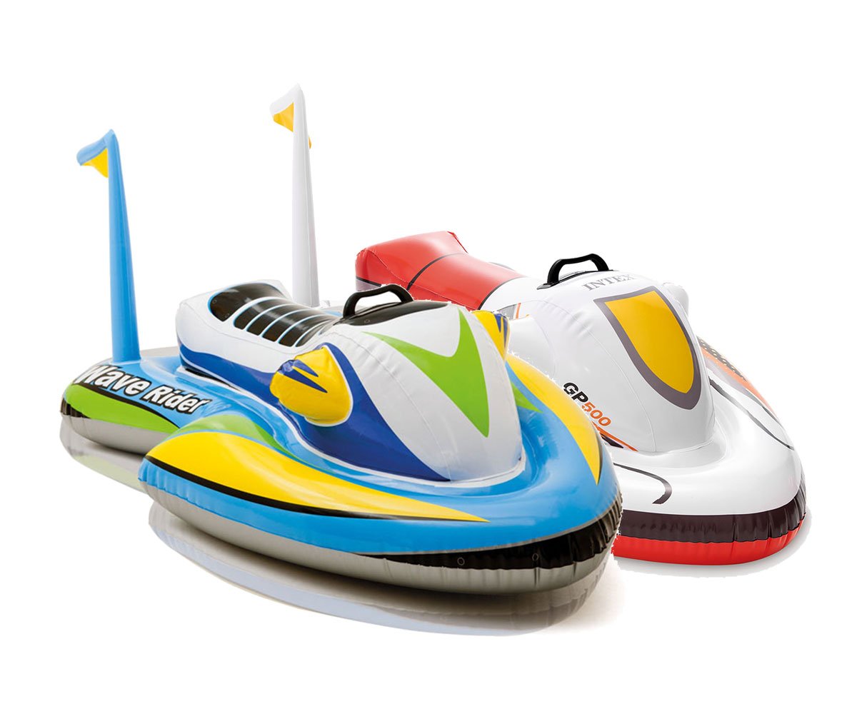 INTEX - Надуваема играчка Джет Wave Rider Ride-on, 117х77 см