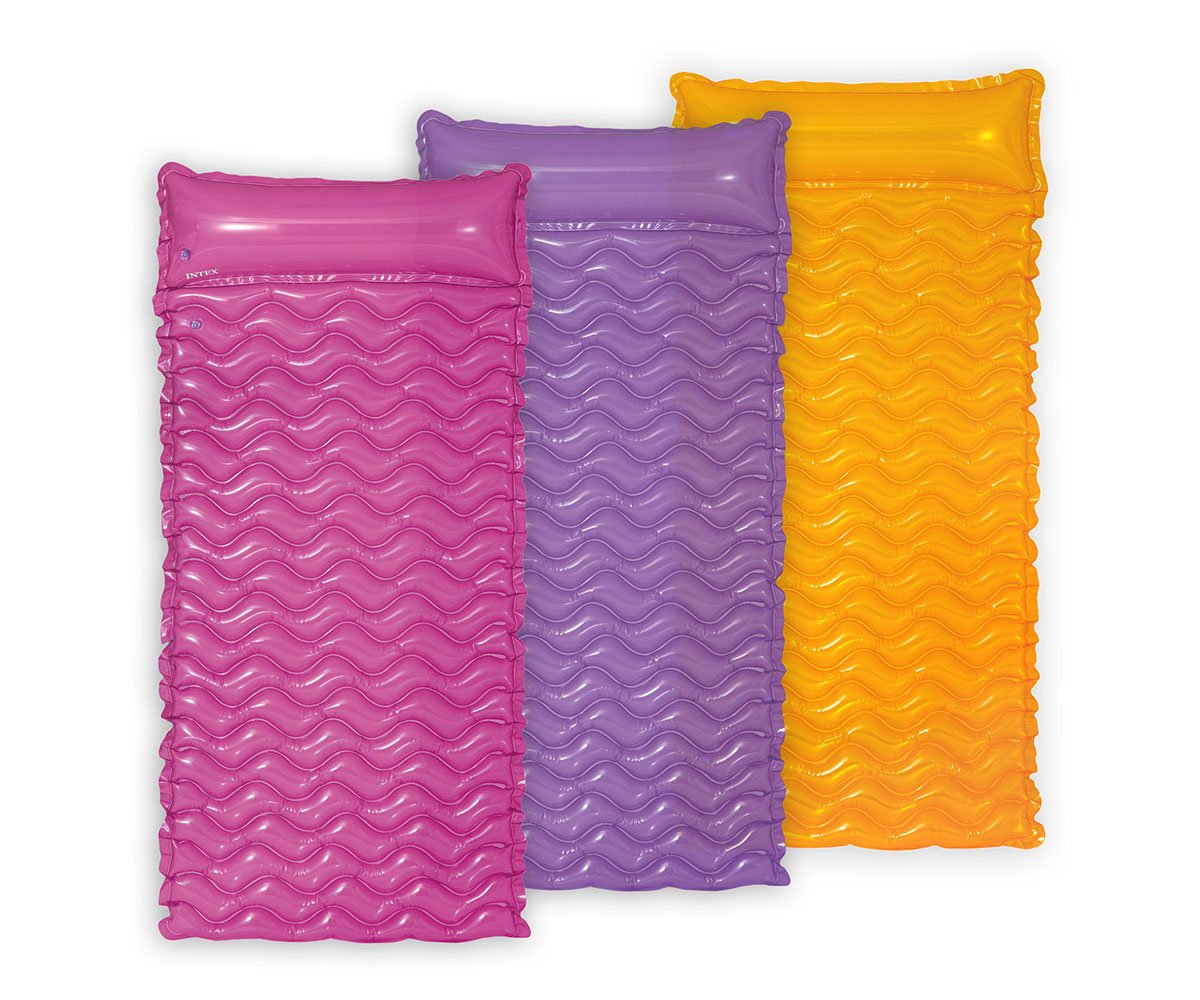 INTEX - Надуваем дюшек Tote-N-Float Wave, 229х86 см