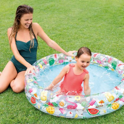INTEX - Детски надуваем басейн Плодчета Just So Fruity, 122х25 см