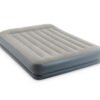 INTEX - Надуваем матрак с вградена помпа Pillow Rest Queen Mid-Rise, 152х203х30 см