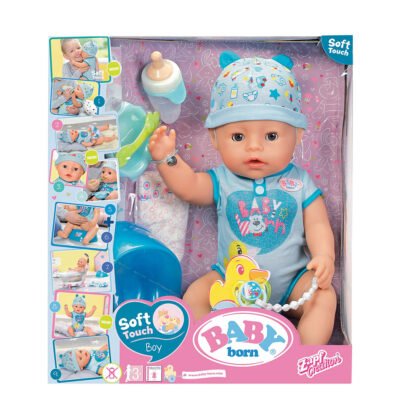 Baby Born - Интерактивно бебе с аксесоари - момче
