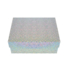 Подаръчна кутия Холограмно сребро с капак