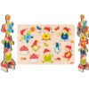 Goki - Стоящ дървен пъзел Джуждета