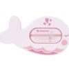 Термометър за вода Whale Pink