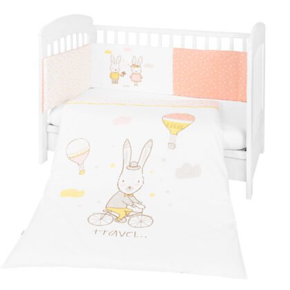 Бебешки спален комплект 2 части EU style 70/140 Rabbits in Love