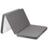 Сгъваем матрак 59/118/5 см полиестер Dark Grey