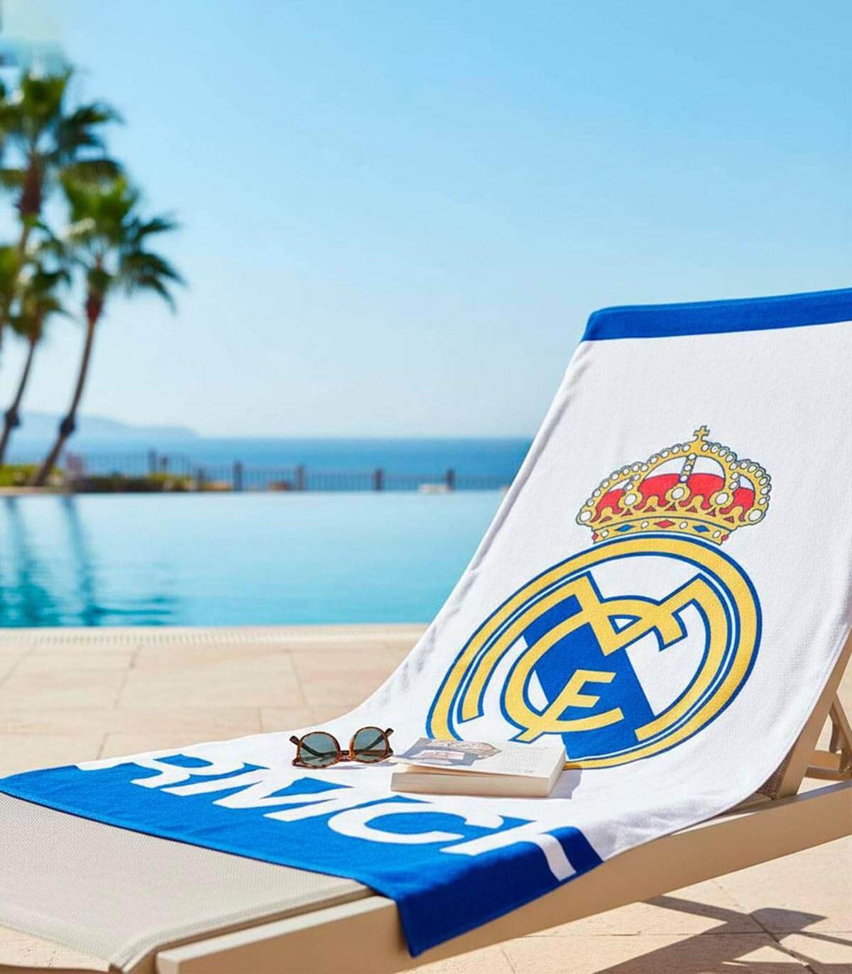 Детска плажна кърпа 70х140 real madrid - Image 4