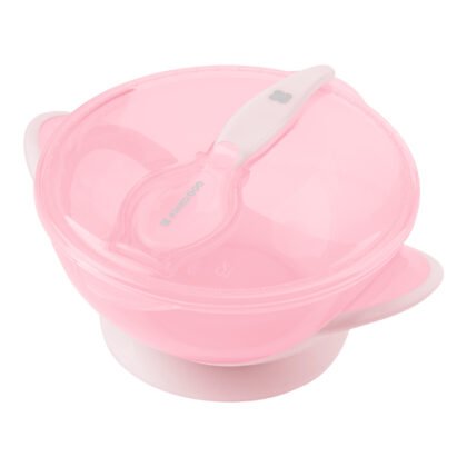 Купа с лъжица Feedy Pink