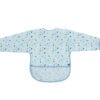 Непромокаем лигавник с ръкави и джоб Arty Blue Pattern