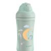 Чаша със силиконовa сламка 220мл Moony me Mint